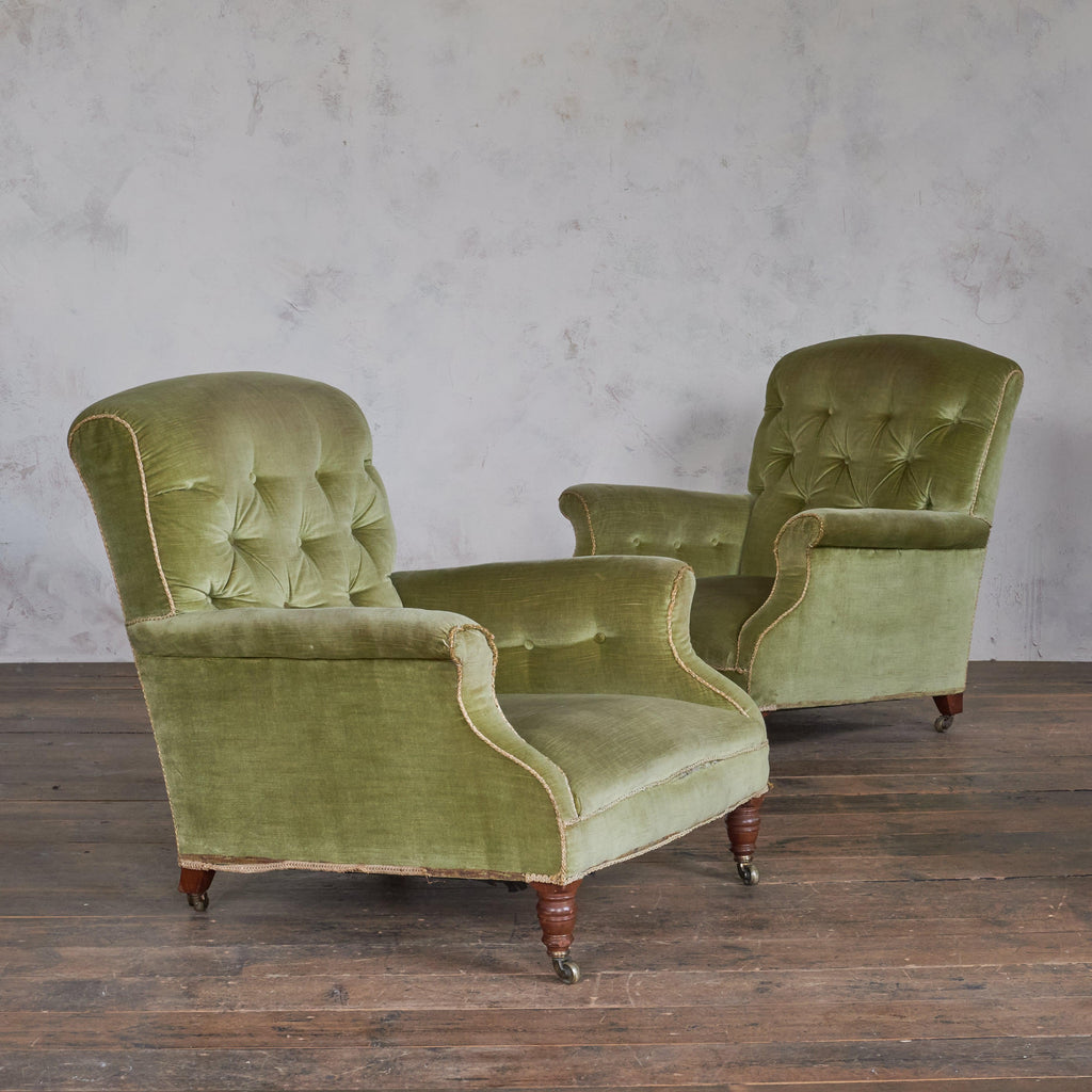 Hindley and Sons - Pair of Armchairs-Antique Seating-KONTRAST