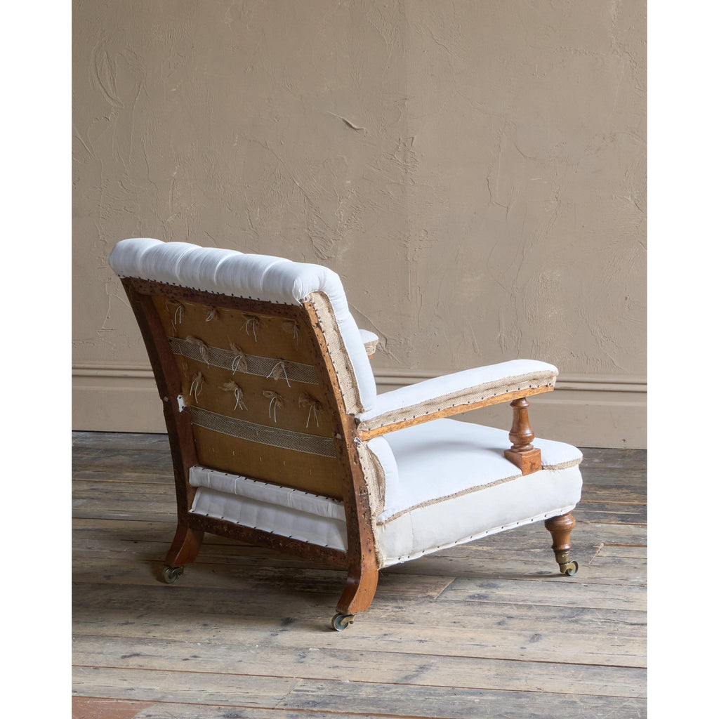 Holland and Sons Open Armchair - lined-Antique Seating-KONTRAST