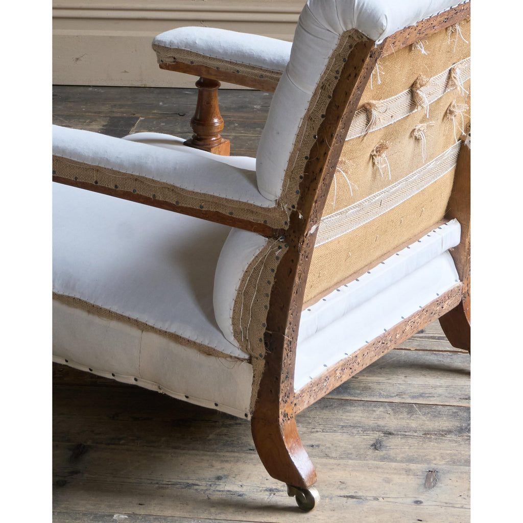 Holland and Sons Open Armchair - lined-Antique Seating-KONTRAST