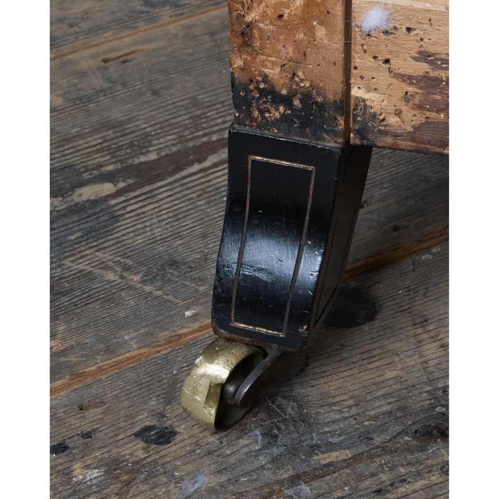 Howard Style Armchair - aesthetic movement legs-Antique Seating-KONTRAST