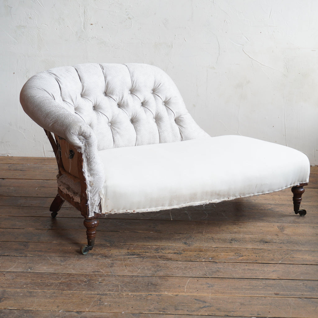 Howard and Sons Chaise Longue-Antique Seating-KONTRAST