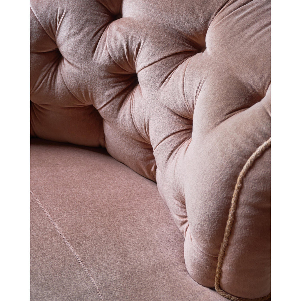 Howard and Sons Curved Sofa, Kidney Shaped-Antique Seating-KONTRAST