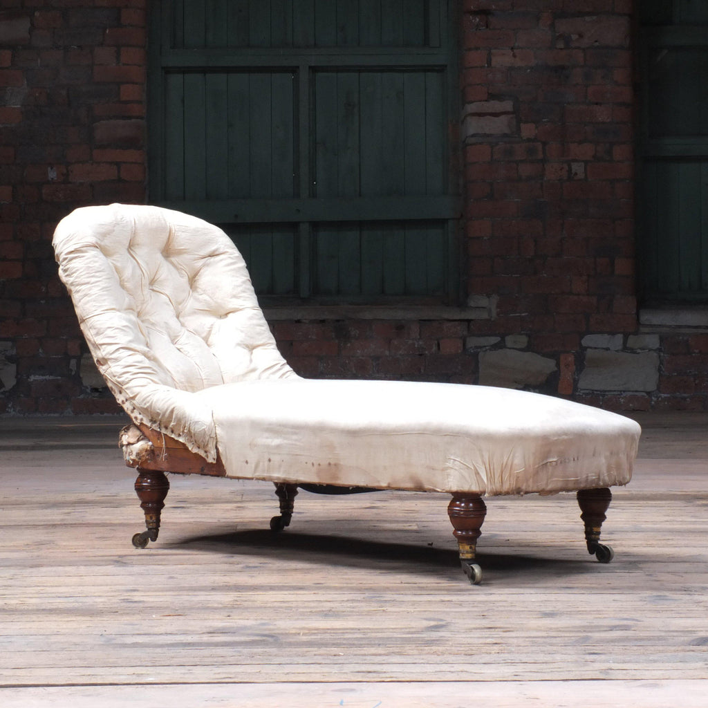 Howard and son's Chaise Lounge / daybed-Antique Seating-KONTRAST
