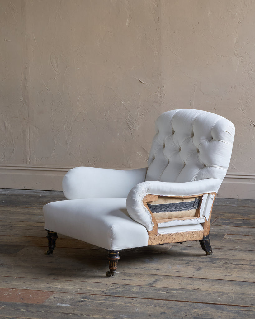 Howard Style Armchair - aesthetic movement legs