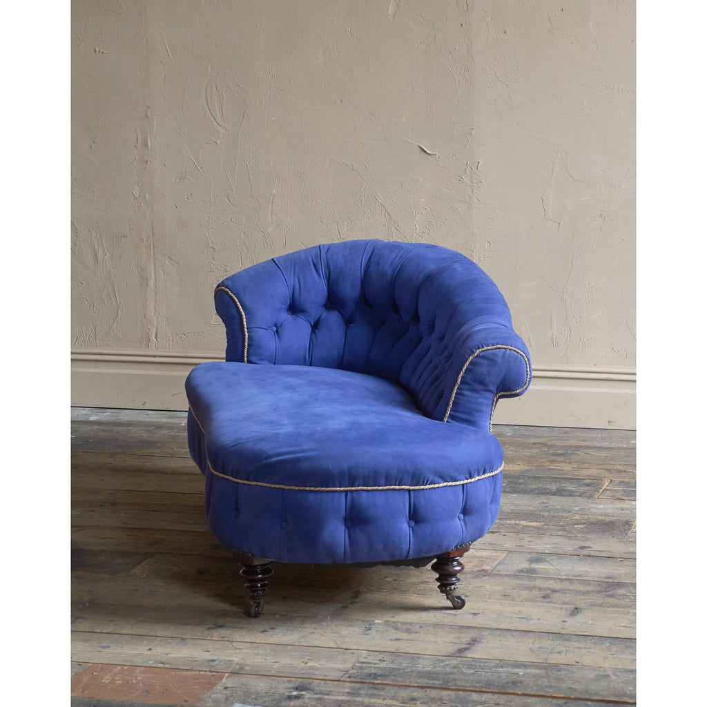Kidney sofa / chaise longue - 19th Century.-Antique Seating-KONTRAST