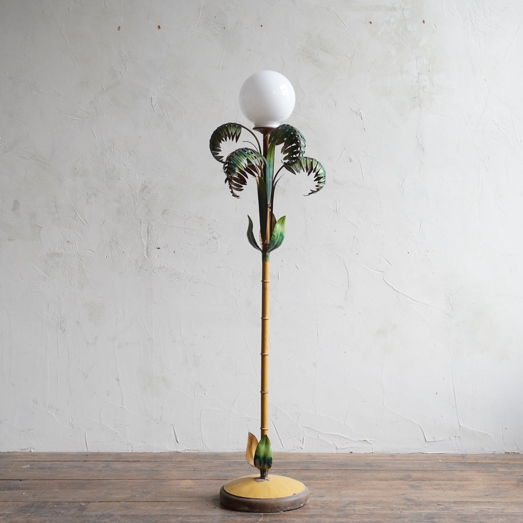 Mid Century Palm Floor Lamp by Sergio Terzani-KONTRAST