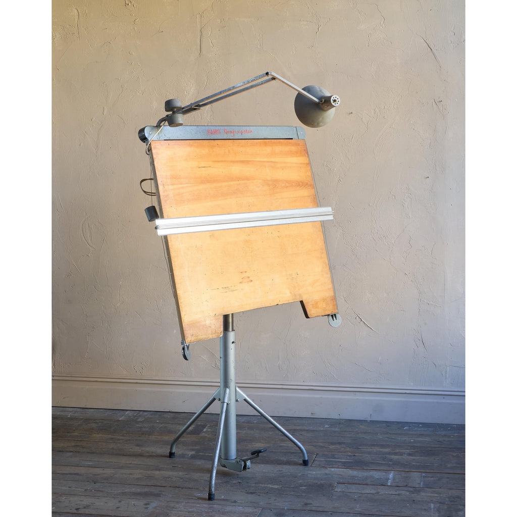 Nike Eskilstuna Hydraulic Drawing Board / Draughting Table-Antique Tables-KONTRAST
