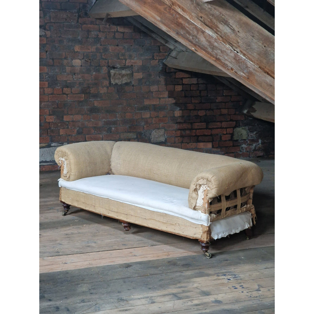 Pair of Antique Country House Chesterfield Sofas-Antique Seating-KONTRAST