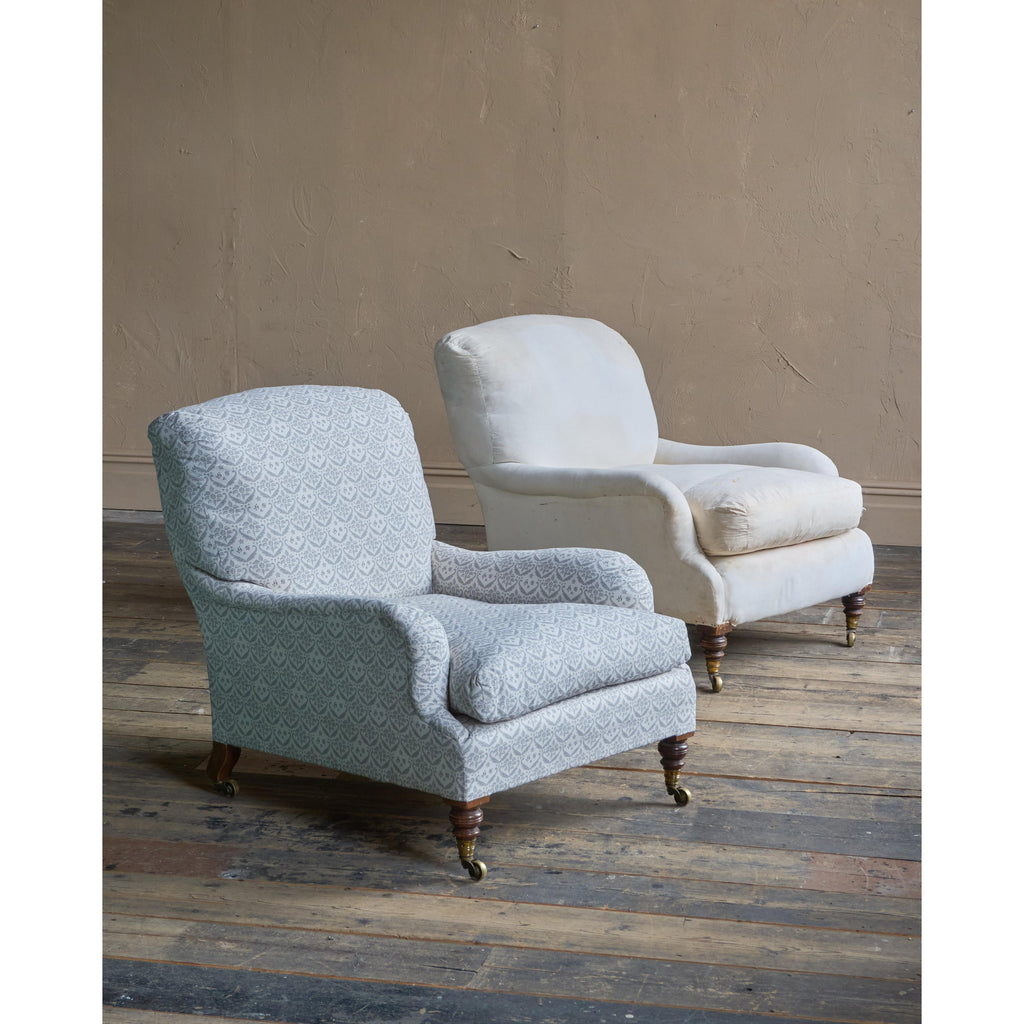 Pair of Howard and Sons Grafton Armchairs-Antique Seating-KONTRAST