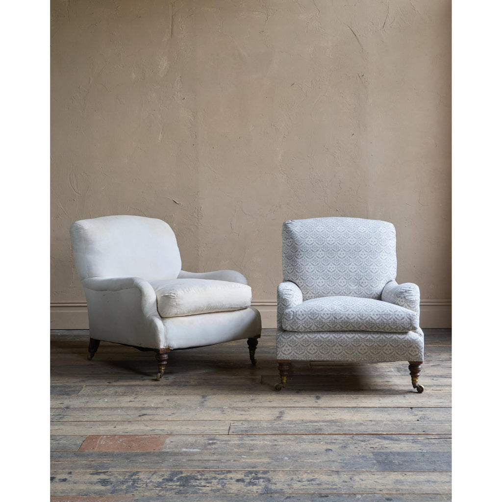 Pair of Howard and Sons Grafton Armchairs-Antique Seating-KONTRAST
