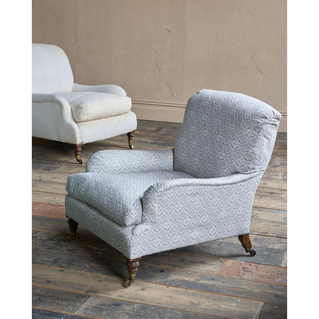 Pair of Howard and Sons Grafton Armchairs-Antique Seating-KONTRAST