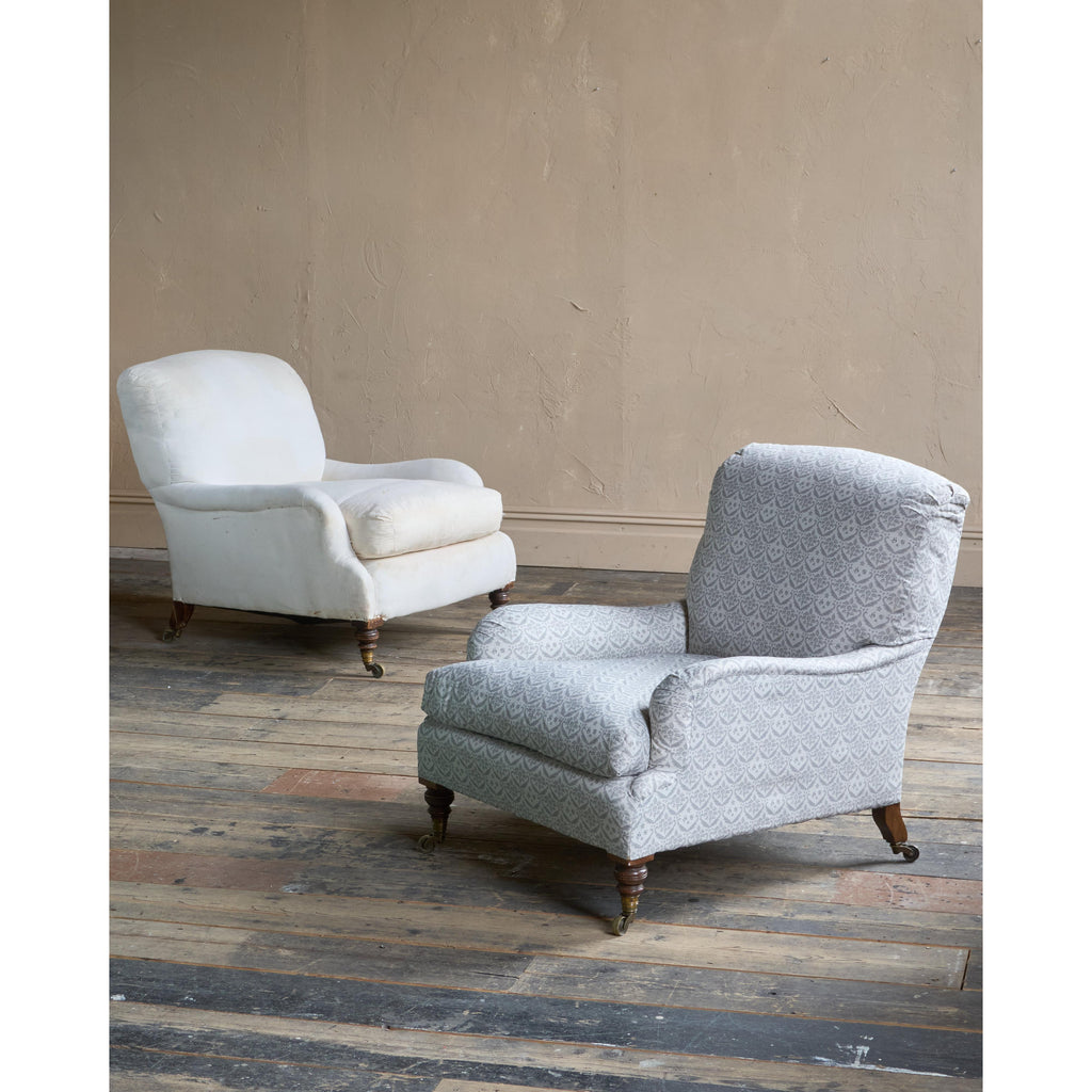 Pair of Howard and Sons Grafton Armchairs-Antique Seating-KONTRAST