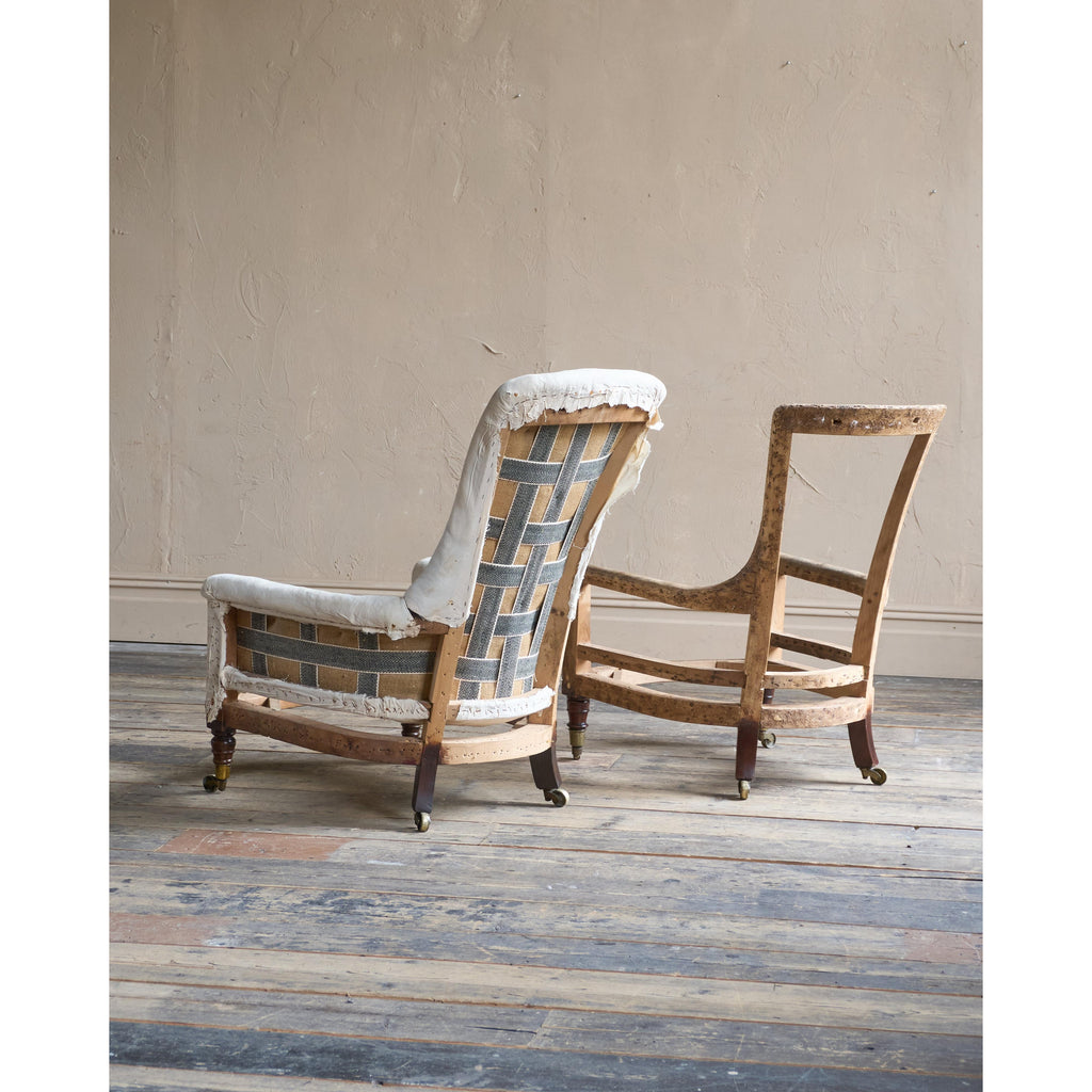 Pair of Regency Armchairs-Antique Seating-KONTRAST