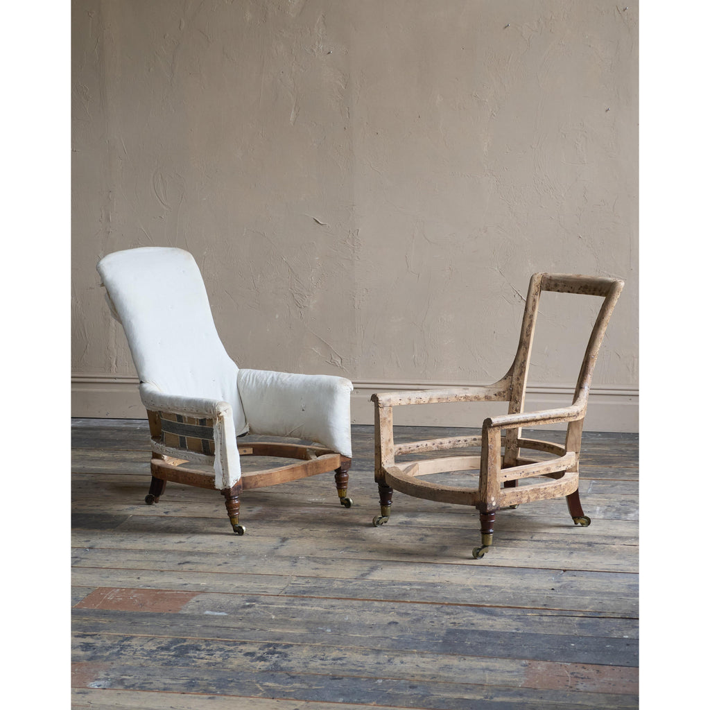 Pair of Regency Armchairs-Antique Seating-KONTRAST