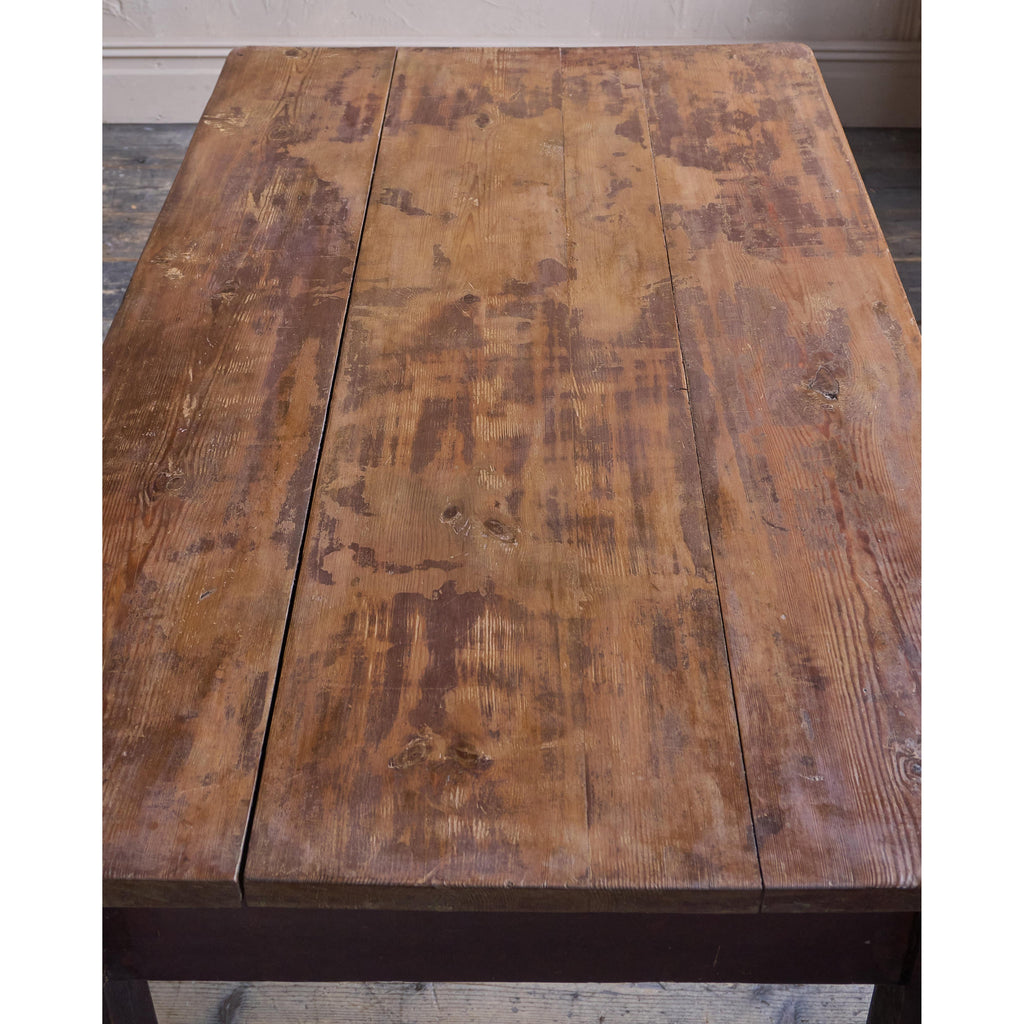 Primitive Vernacular Dining Table / Desk-Antique Tables-KONTRAST