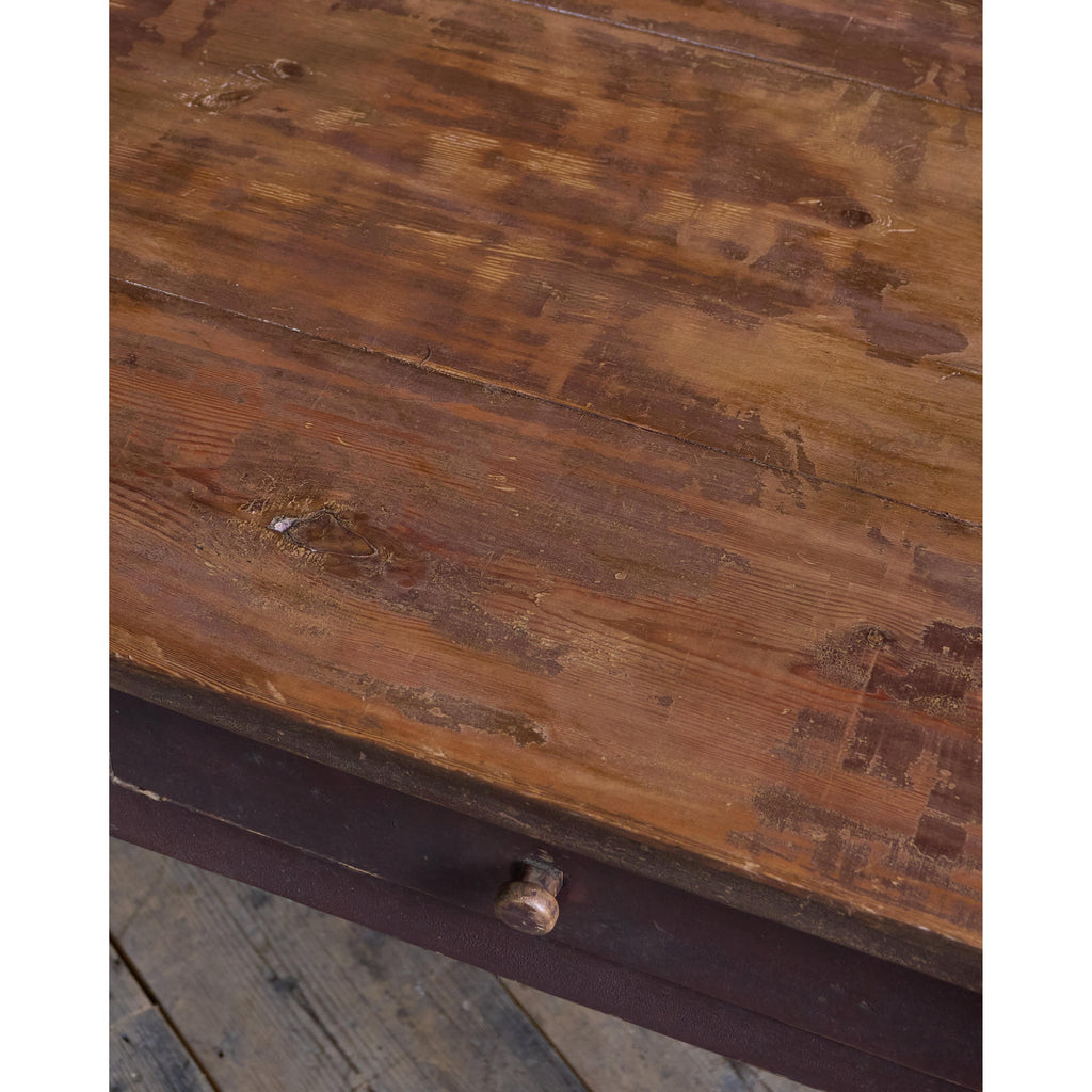 Primitive Vernacular Dining Table / Desk-Antique Tables-KONTRAST