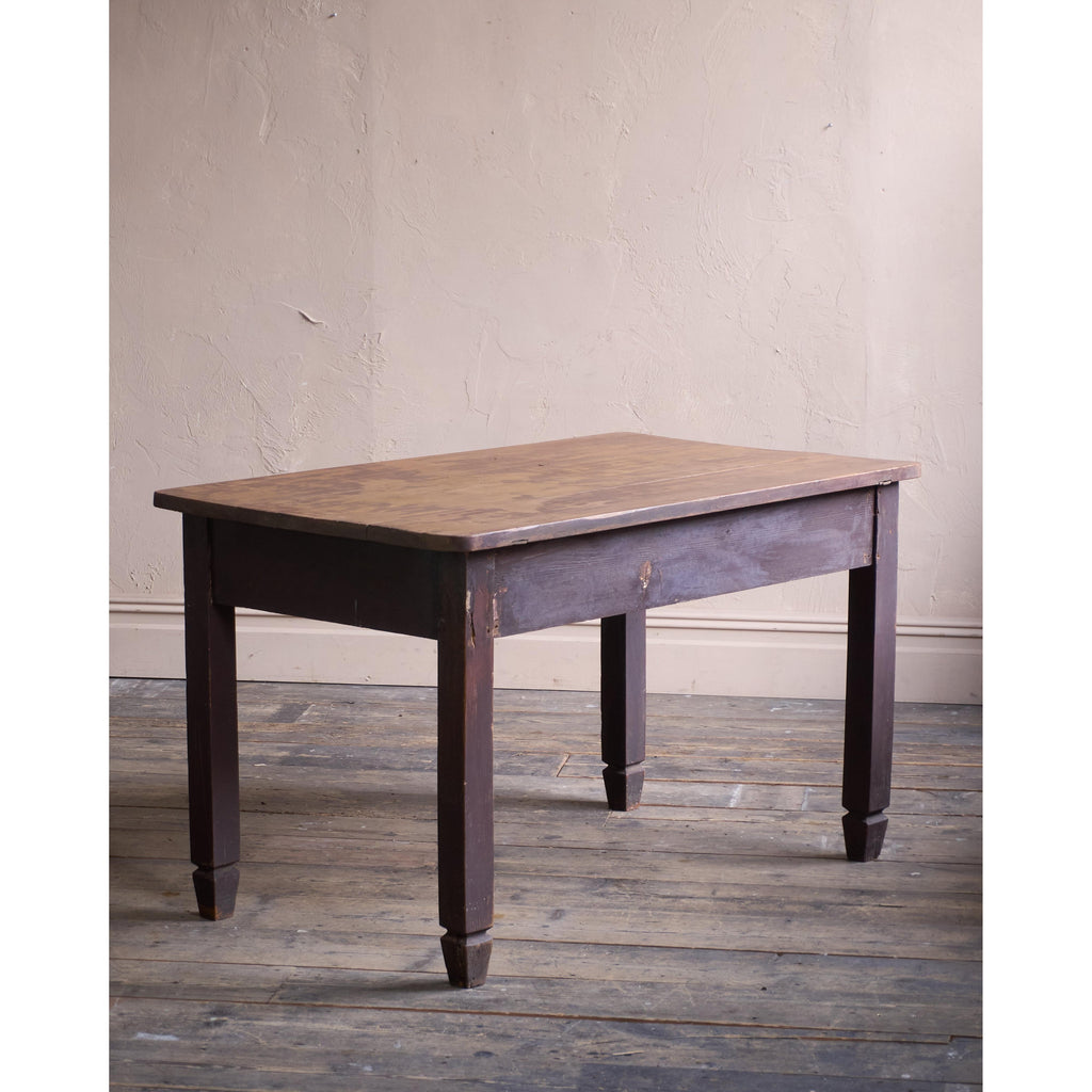 Primitive Vernacular Dining Table / Desk-Antique Tables-KONTRAST