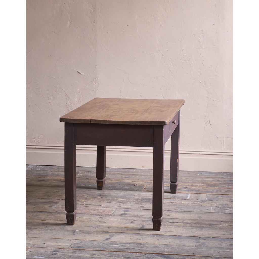 Primitive Vernacular Dining Table / Desk-Antique Tables-KONTRAST