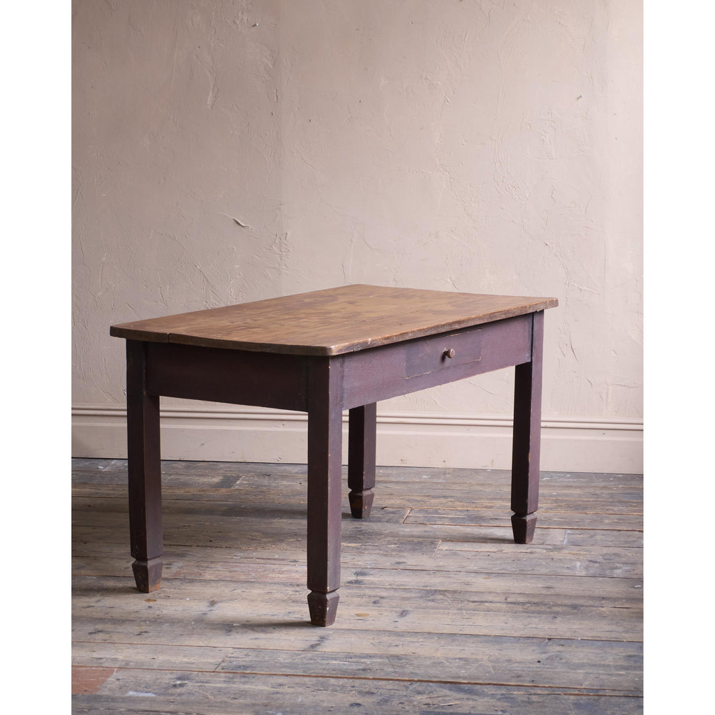 Primitive Vernacular Dining Table / Desk-Antique Tables-KONTRAST