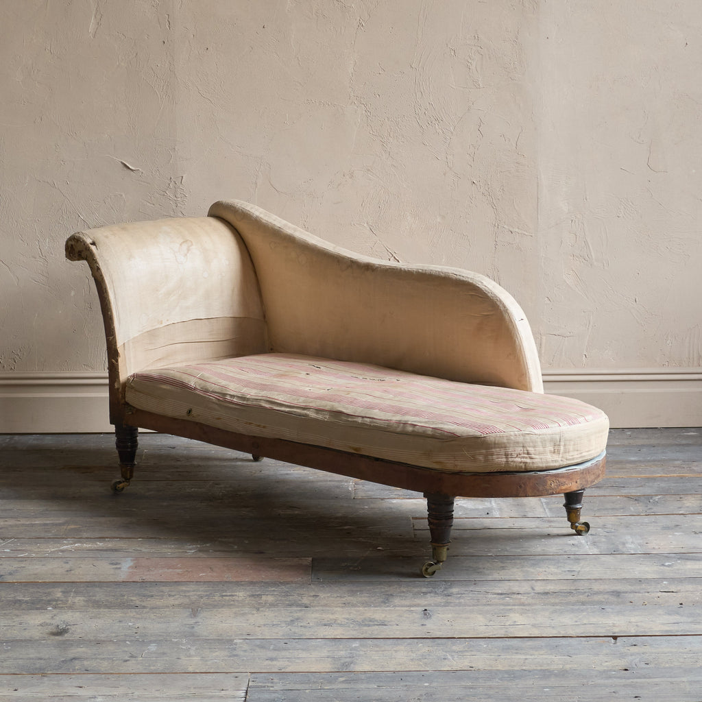 Regency Chaise Longue-Antique Seating-KONTRAST