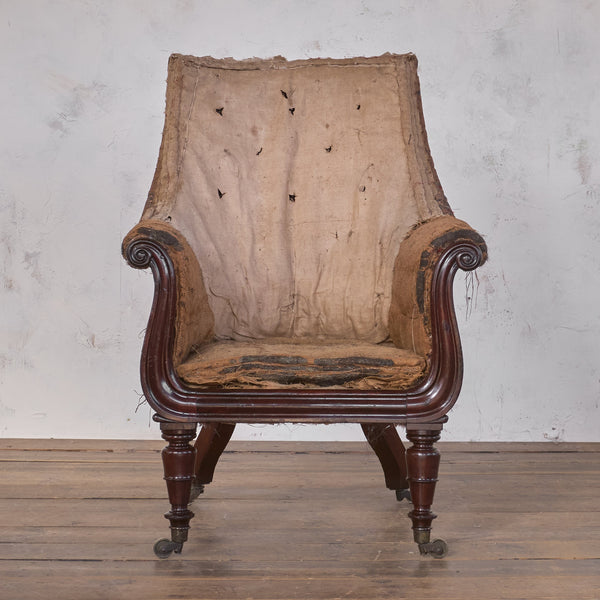 Regency Library Chair - Lyre Front – KONTRAST