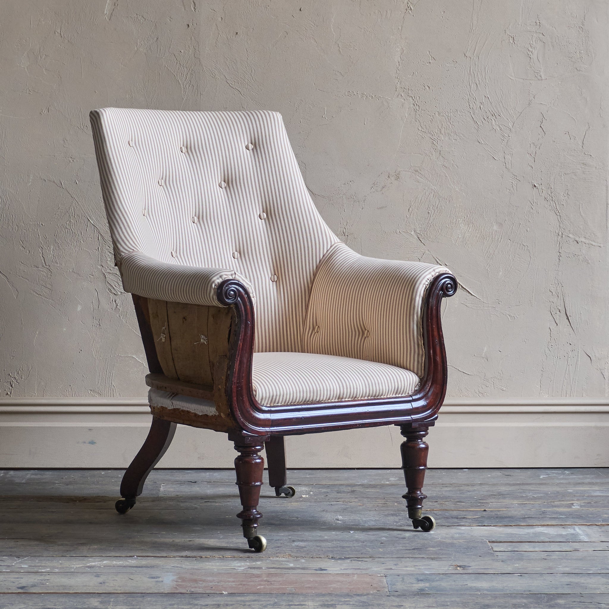 Regency Library Chair - Lyre Front – KONTRAST
