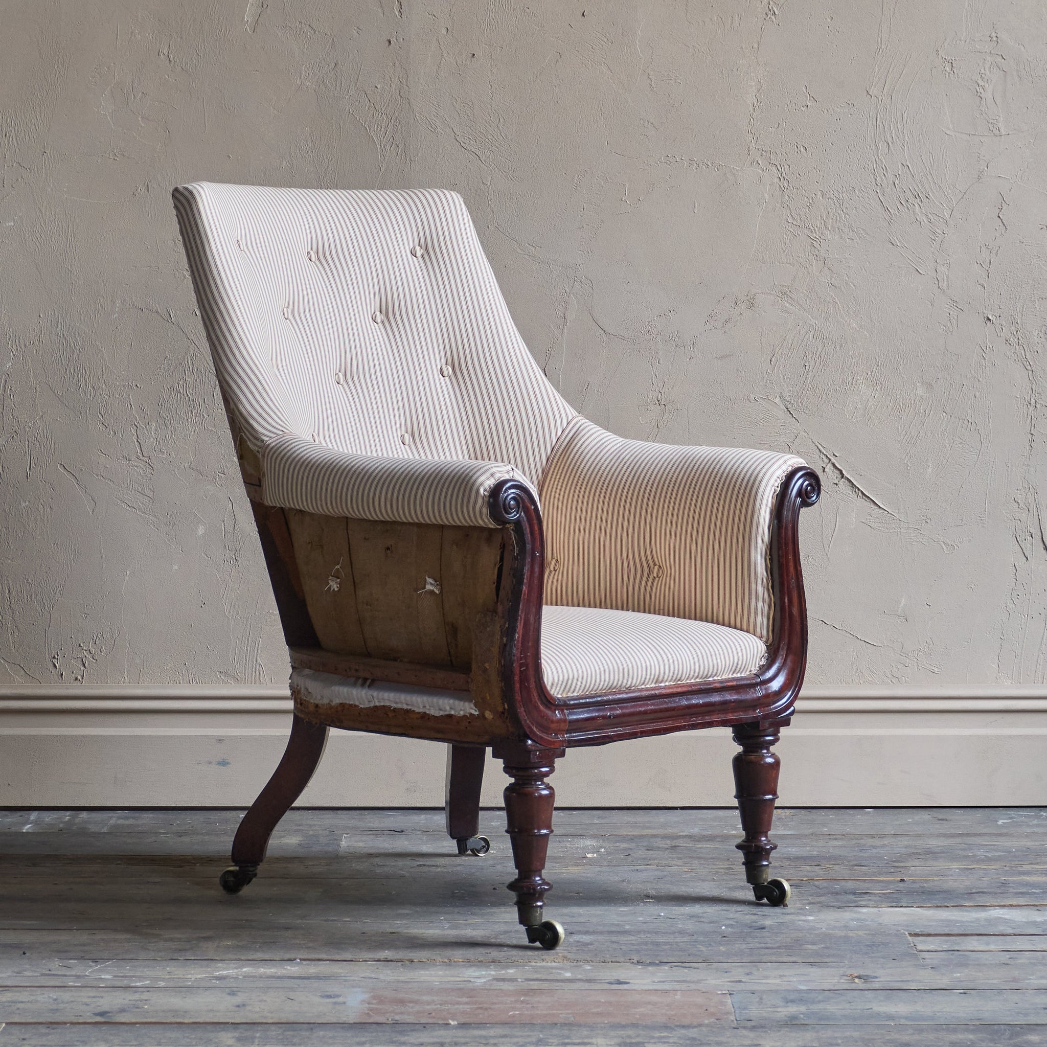 Regency Library Chair - Lyre Front – KONTRAST