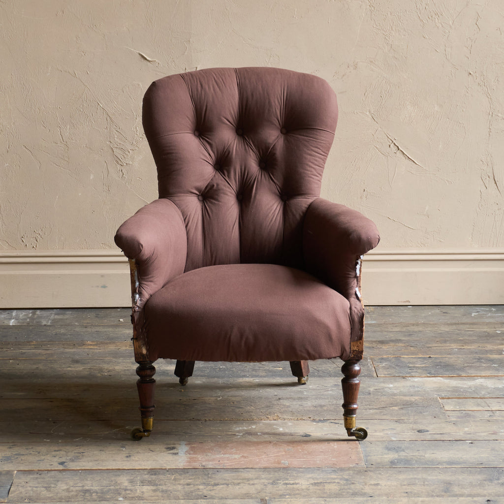 Regency Spoon back Armchair-Antique Seating-KONTRAST