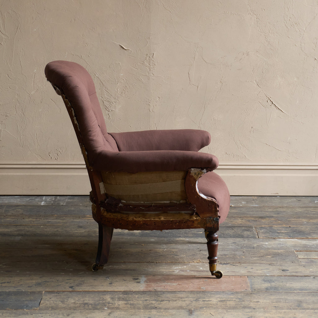 Regency Spoon back Armchair-Antique Seating-KONTRAST