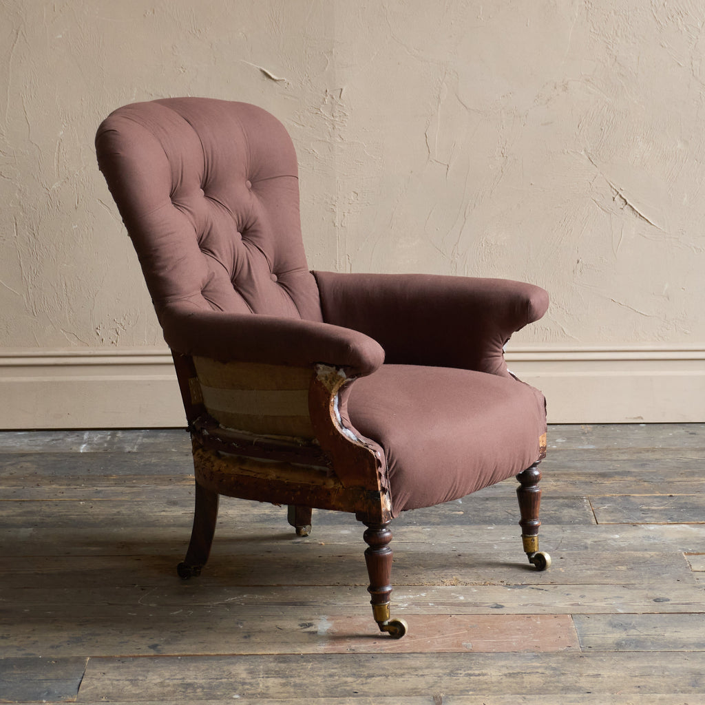 Regency Spoon back Armchair-Antique Seating-KONTRAST