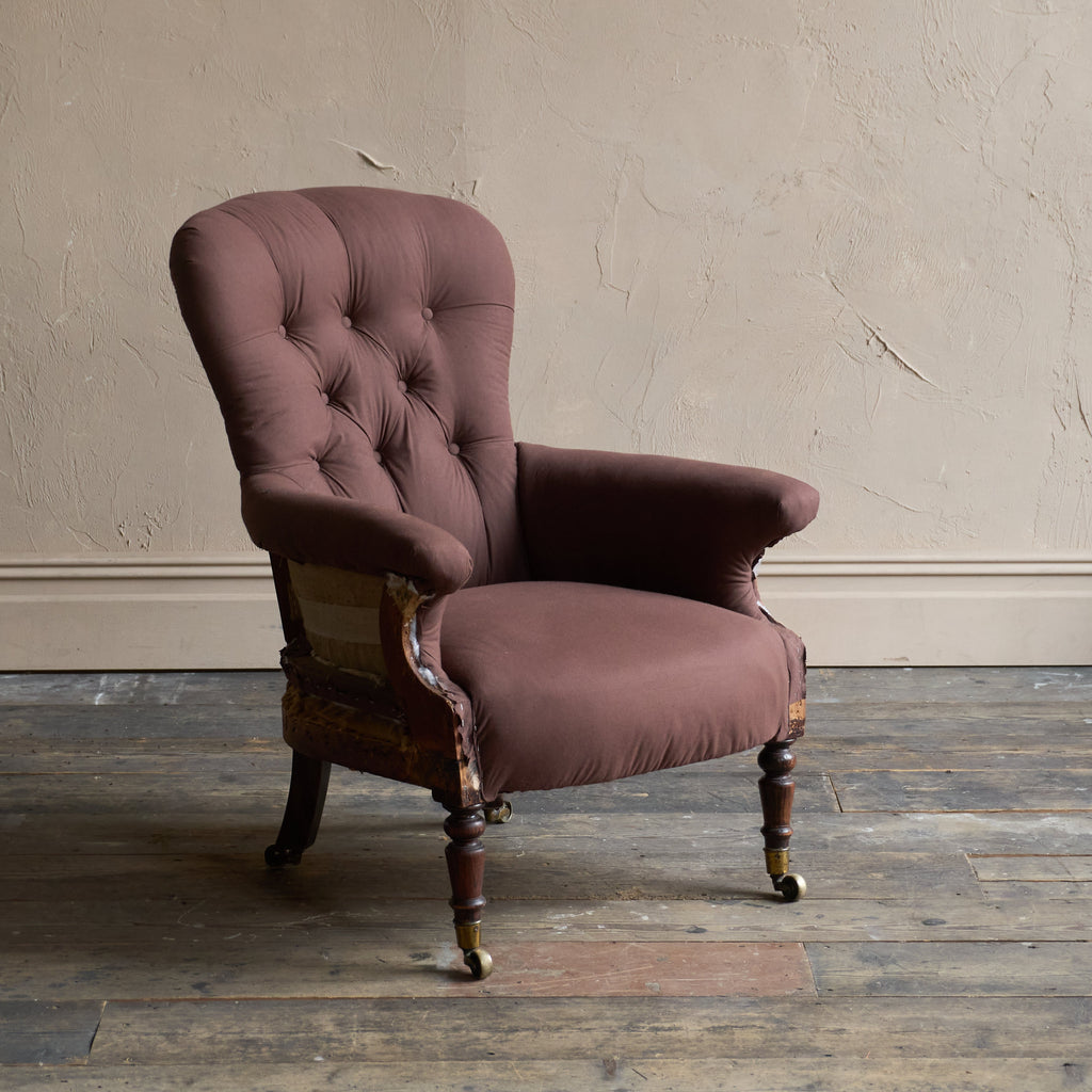 Regency Spoon back Armchair-Antique Seating-KONTRAST