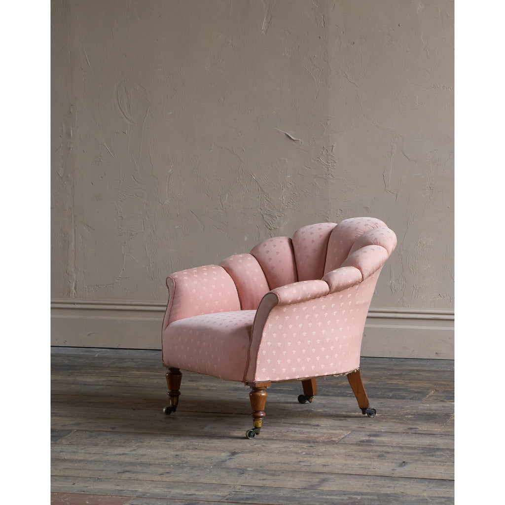 Shell Back Tub Armchair-Antique Seating-KONTRAST