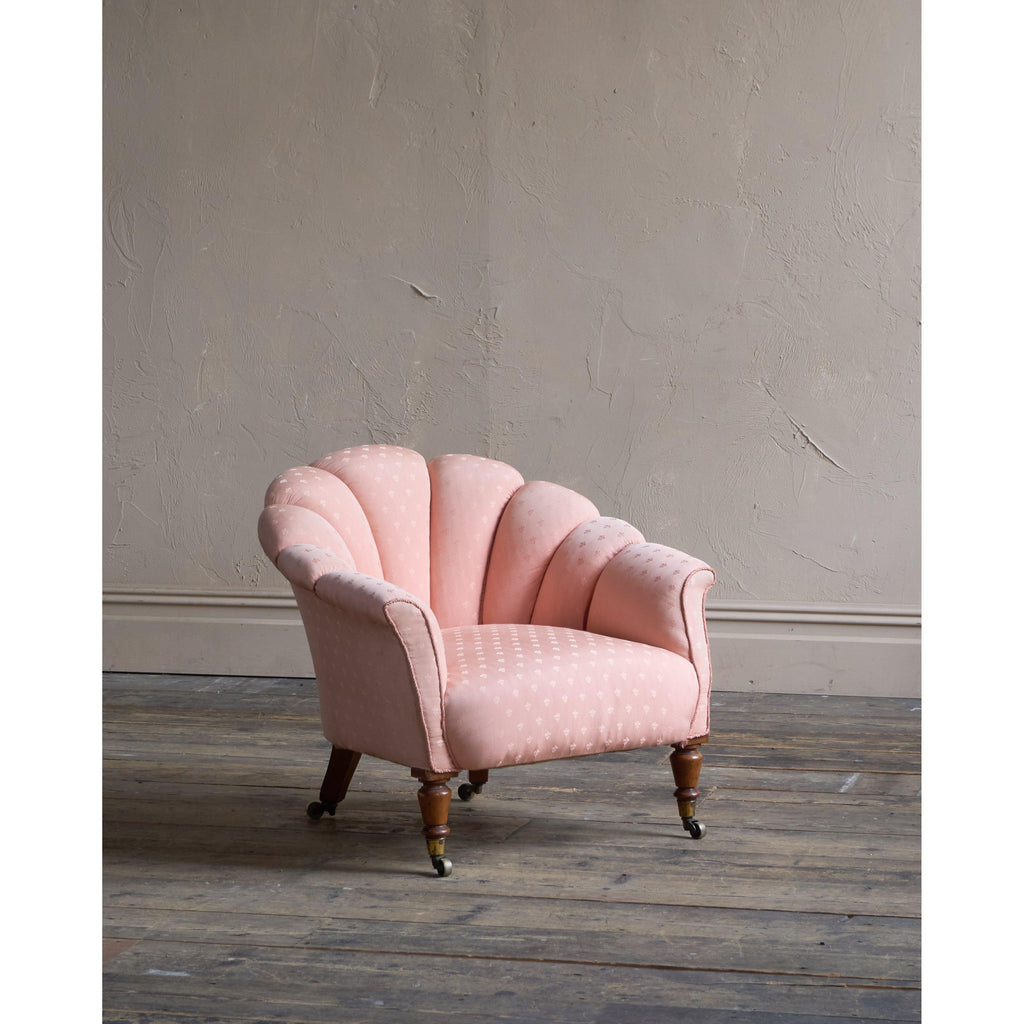 Shell Back Tub Armchair-Antique Seating-KONTRAST