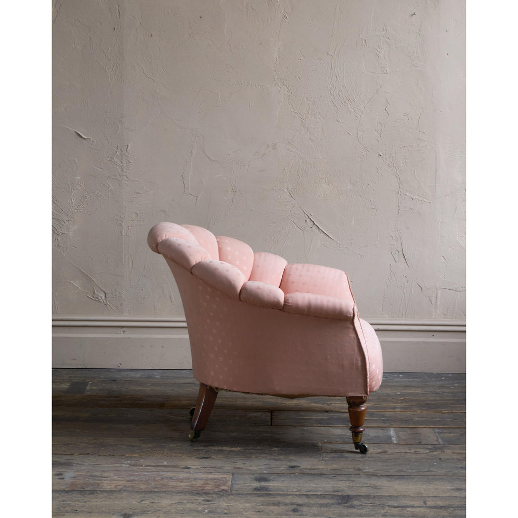 Shell Back Tub Armchair-Antique Seating-KONTRAST