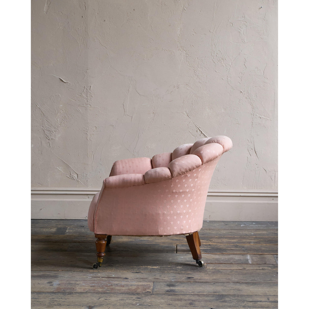 Shell Back Tub Armchair-Antique Seating-KONTRAST