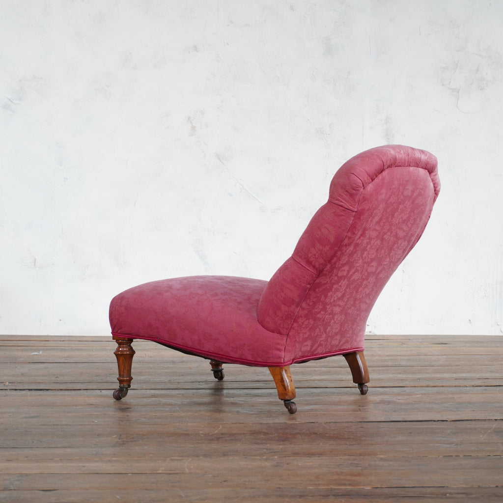 Slipper Chair probably by Gillows - 19th Century-KONTRAST