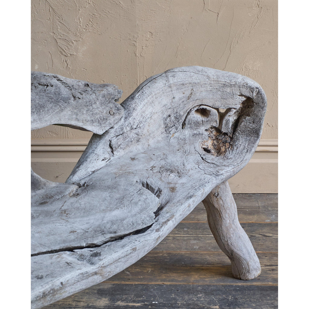 Teak Root Bench-Vintage Seating-KONTRAST