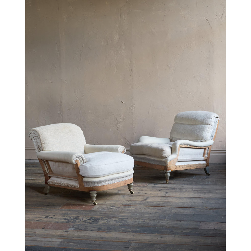 Trollope & Sons Club Style Armchair-Antique Seating-KONTRAST