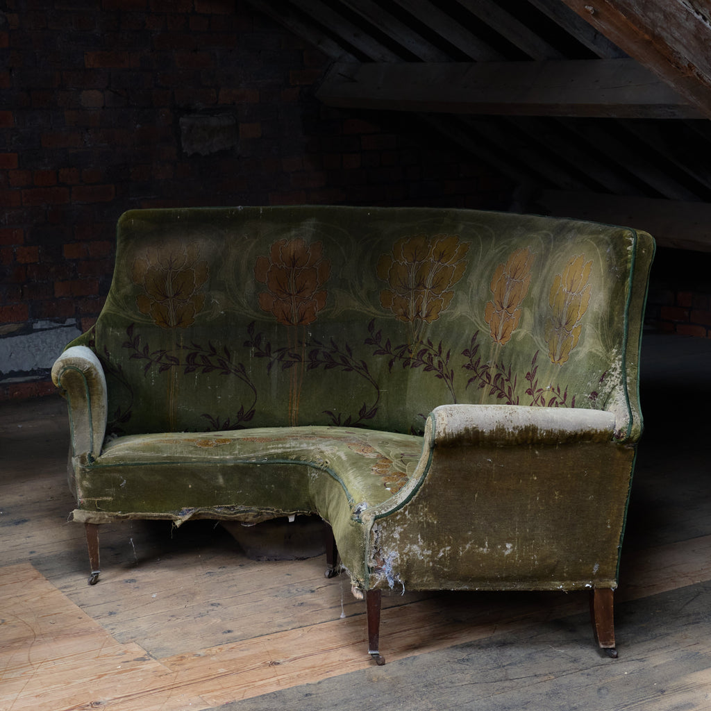 Vintage Corner Sofa-Vintage Seating-KONTRAST