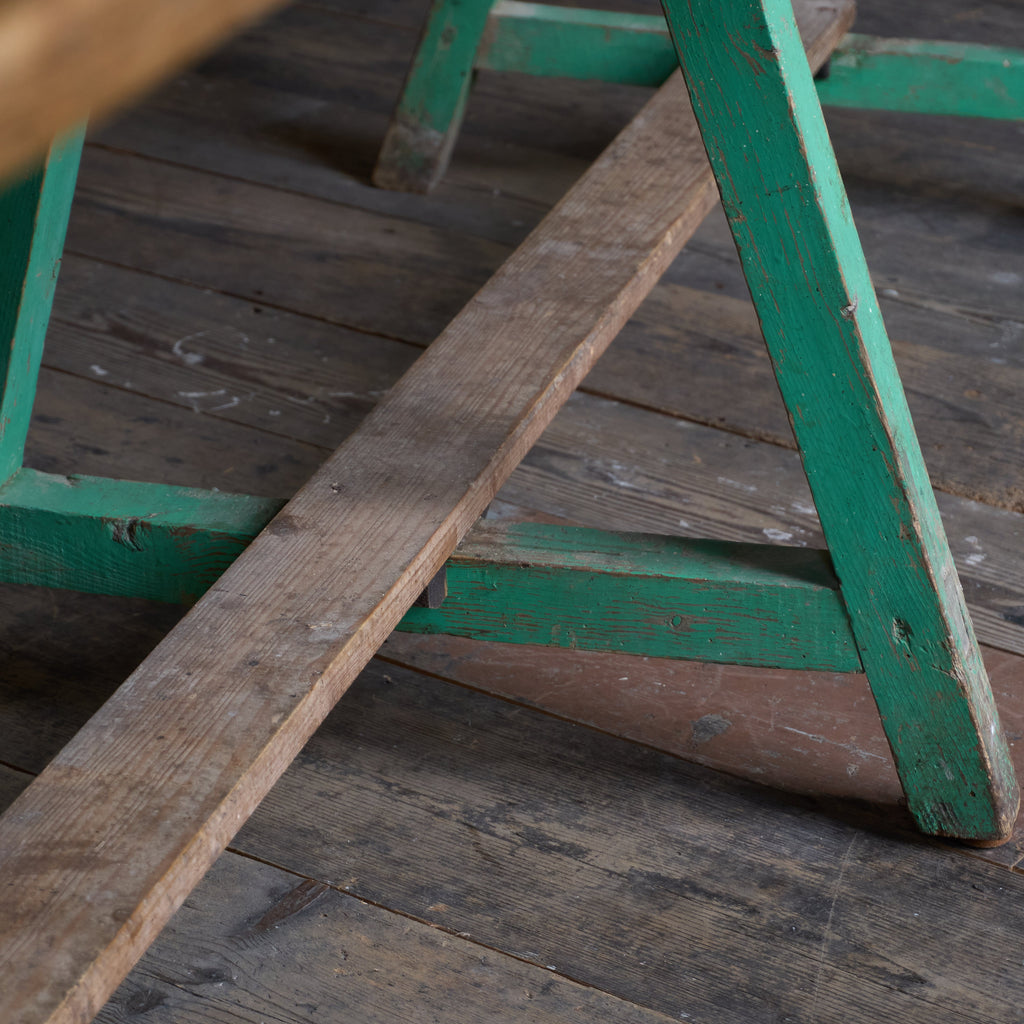 Vintage Tavern Dining table - with A-frame legs-Antique Seating-KONTRAST