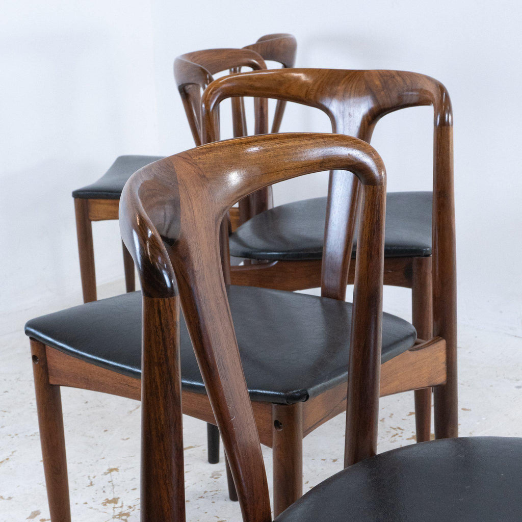 6 Uldum Dining Chairs-Mid Century Seating-KONTRAST