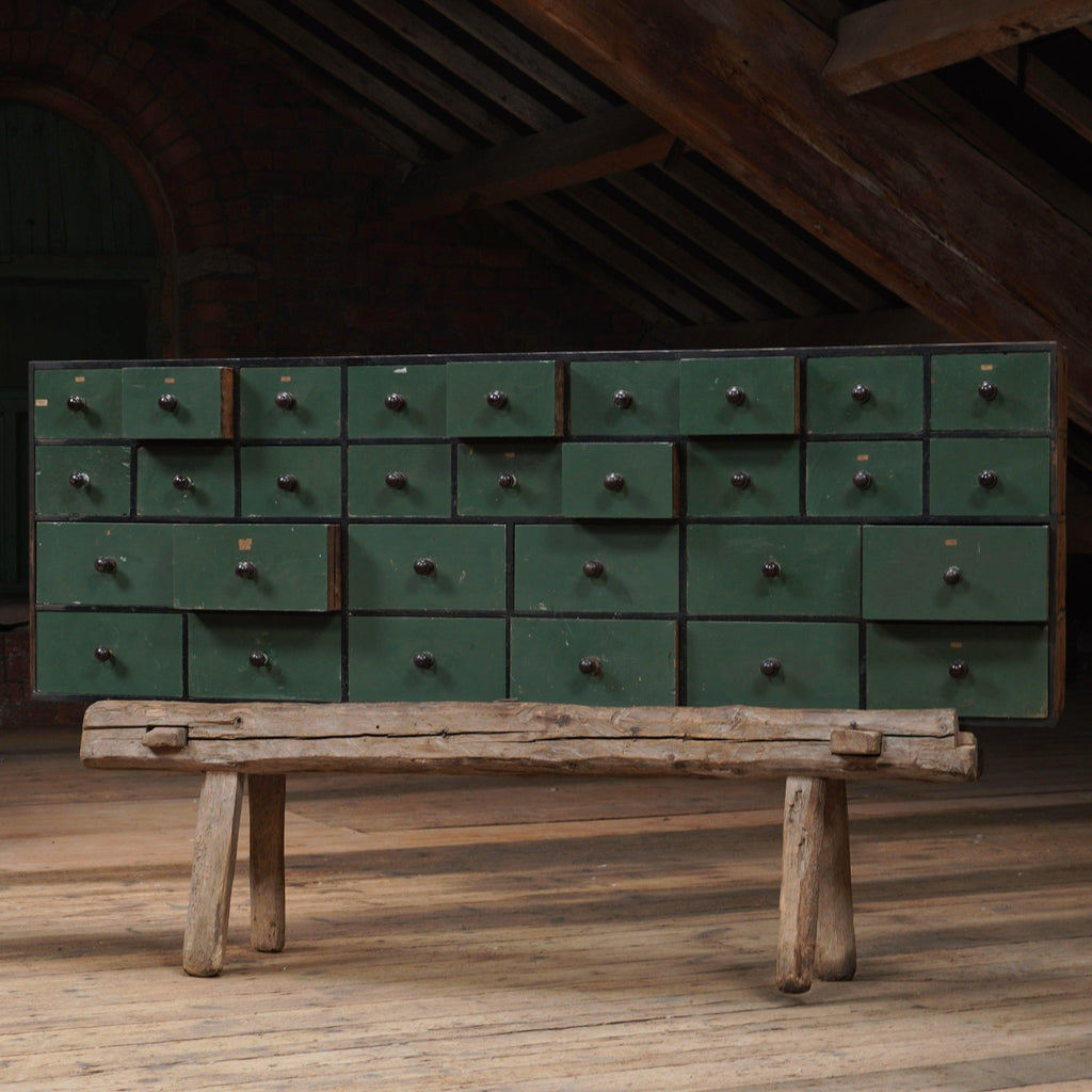 Antique Bank of Drawers-antique drawers-KONTRAST