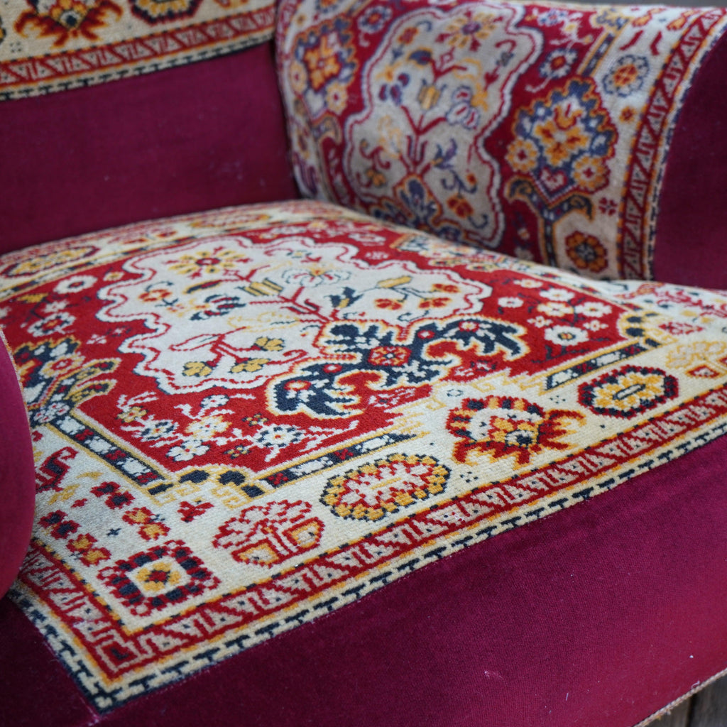Antique Carpet Chair - Howard Style-Antique Seating-KONTRAST