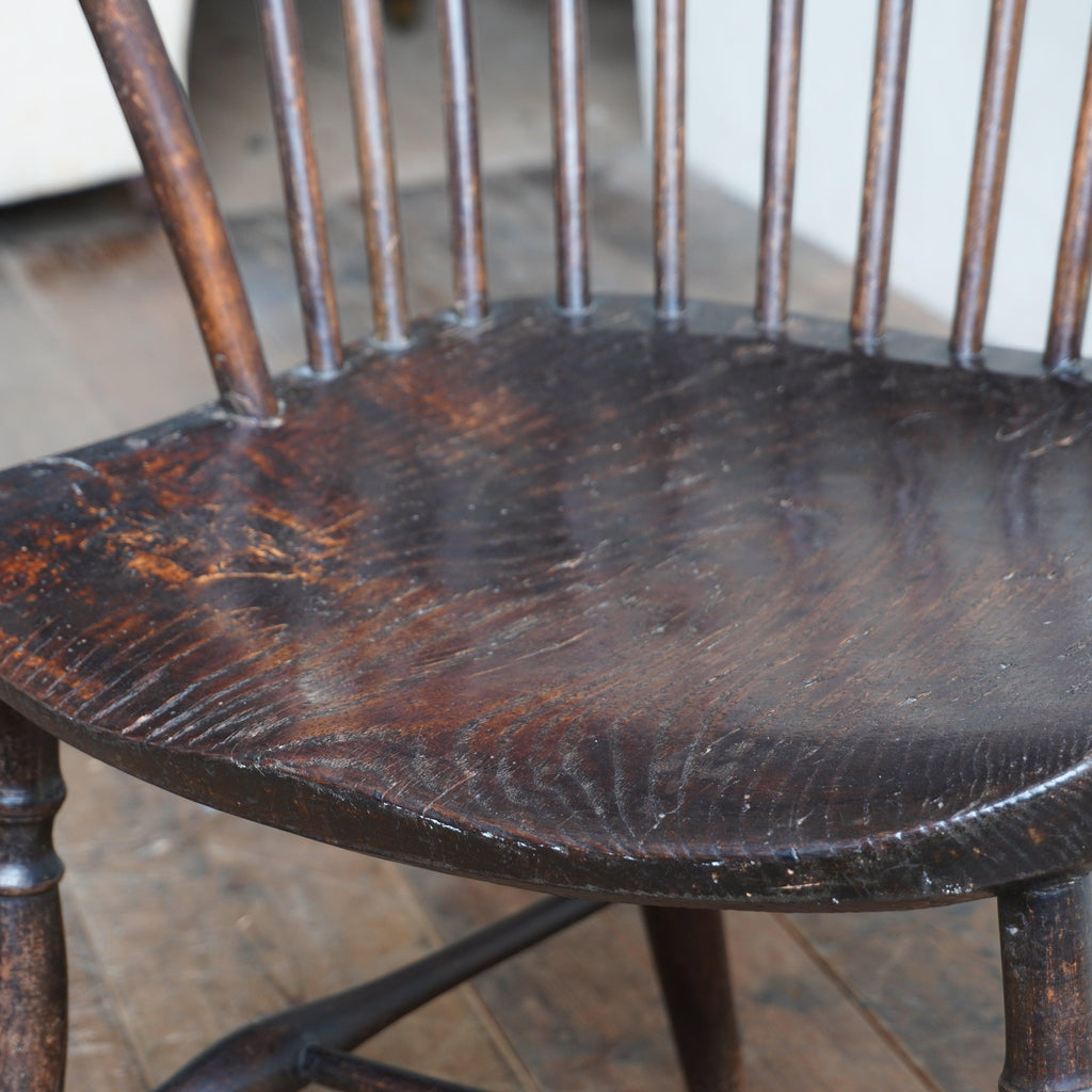 Antique Comb Back Chair-KONTRAST