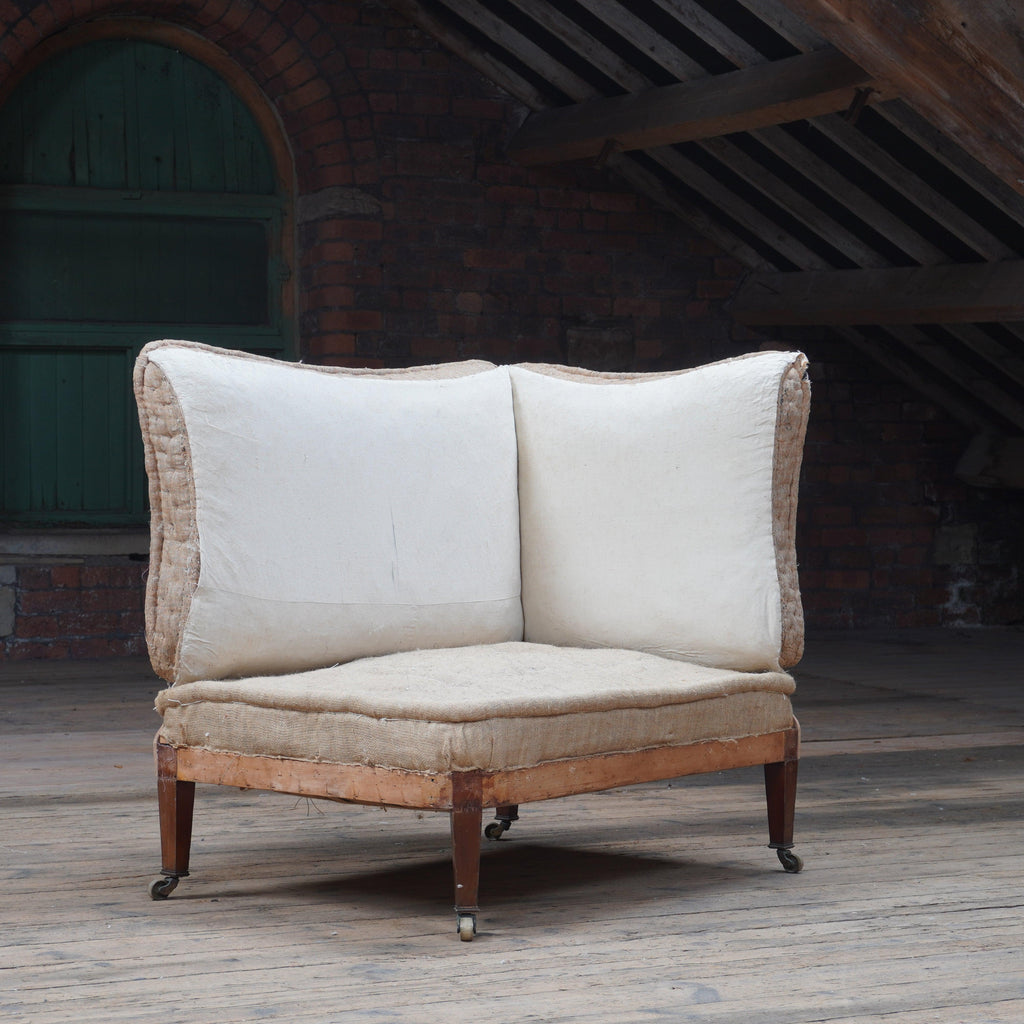 Antique Corner Chair or -'chaise longue' 19th/20th Century-Antique Seating-KONTRAST