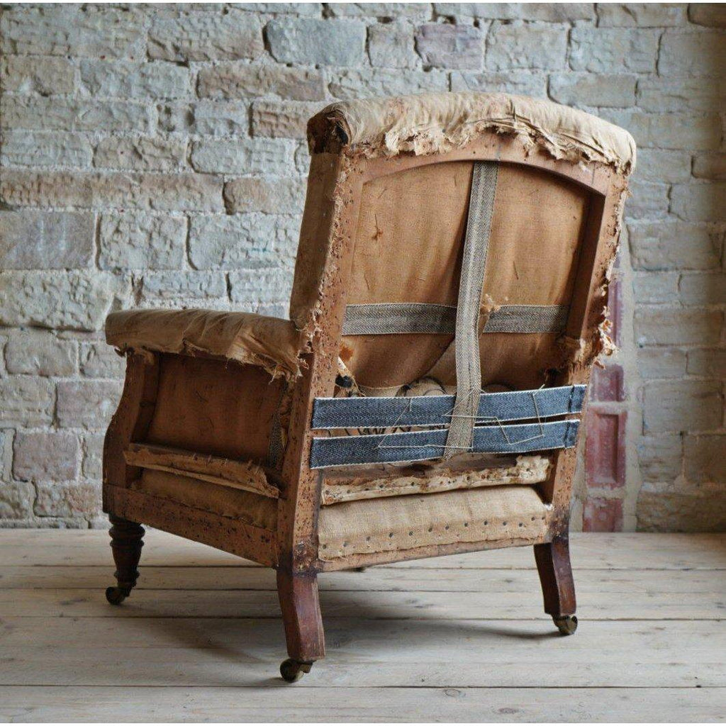 Antique Easy Armchair-Antique Seating-KONTRAST