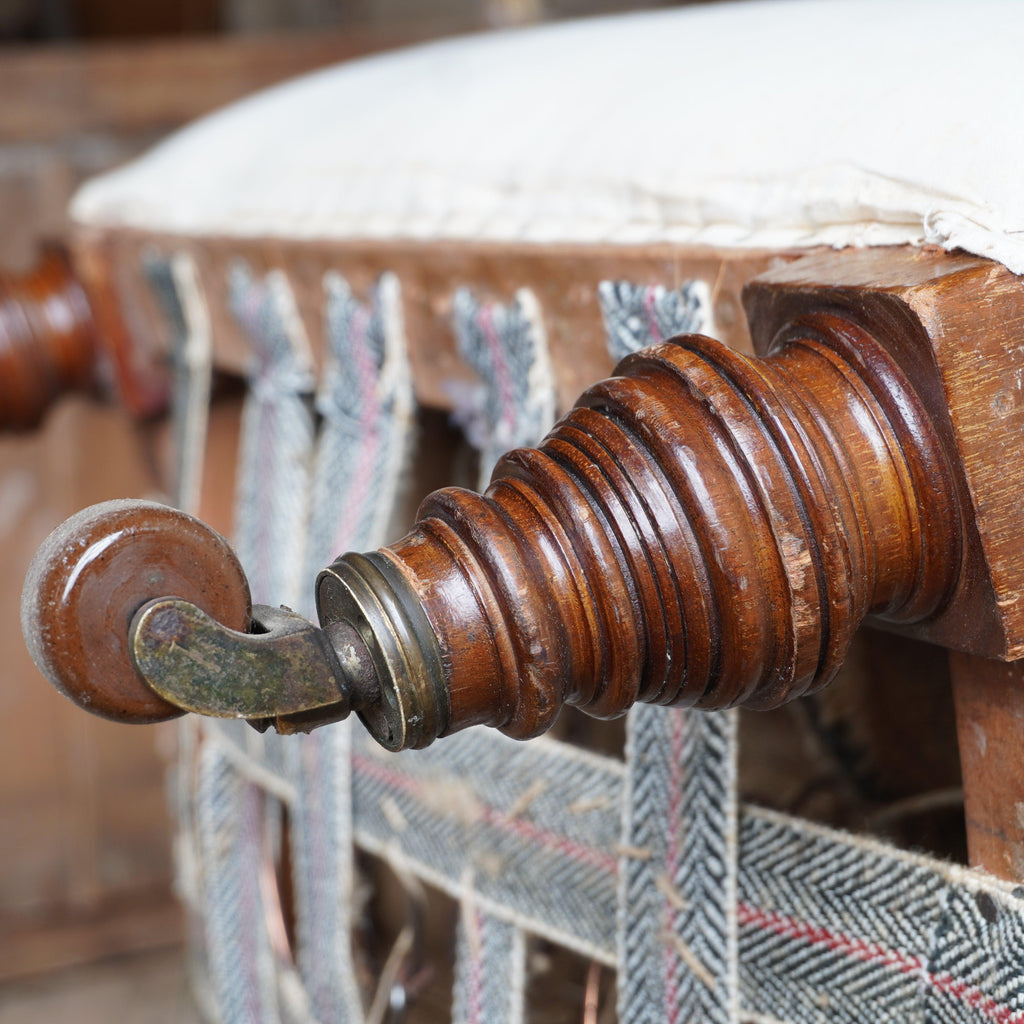 Antique Howard Style Armchair-KONTRAST