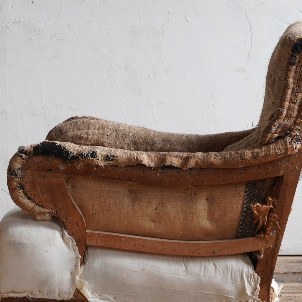 Antique Howard Style Armchair-KONTRAST