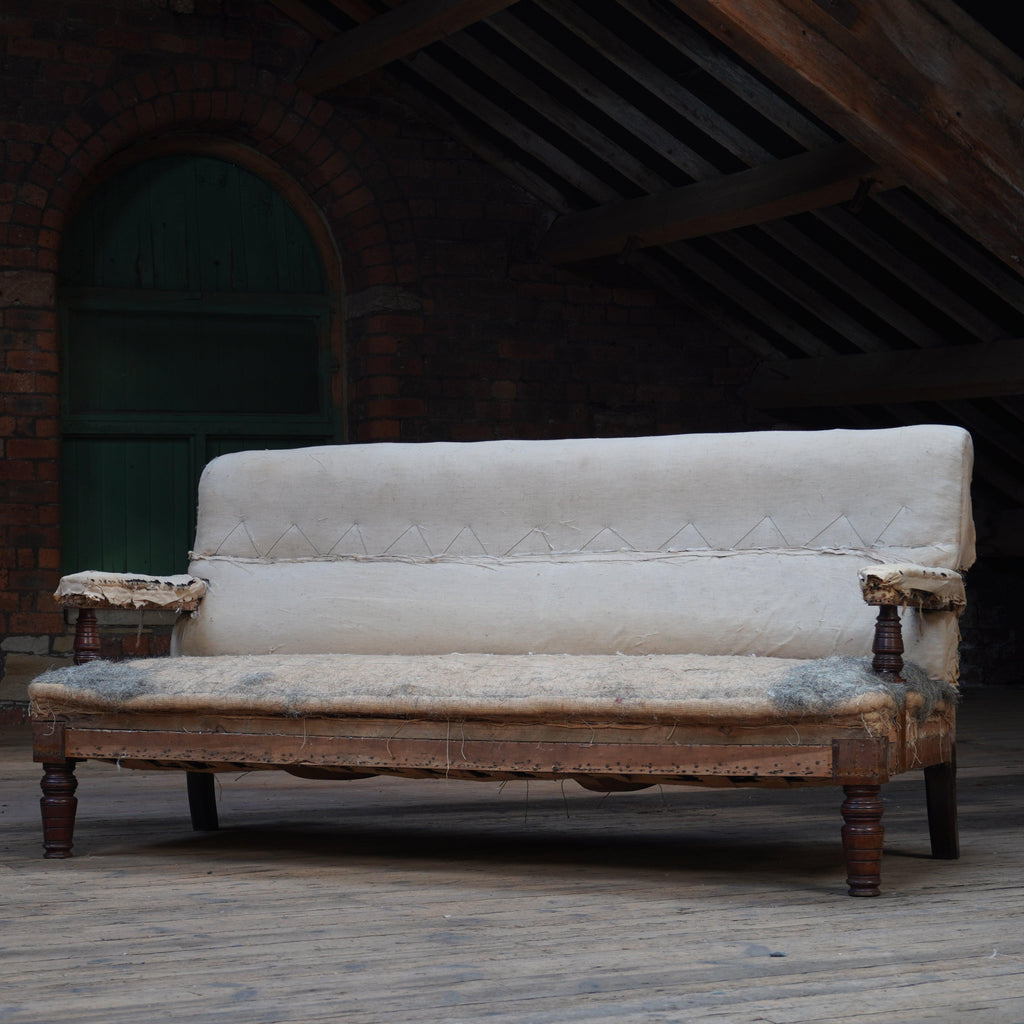 Antique Howard Style Sofa - Open Armed-Furniture-KONTRAST