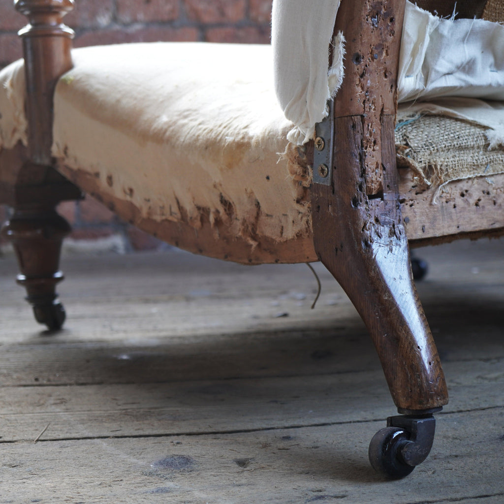 Antique Open Armchair-Antique Seating-KONTRAST